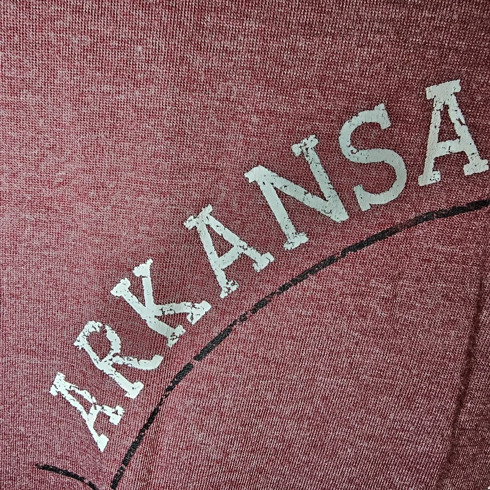 Arkansas Razorbacks Medium Ladies Tee - Picture 3 of 5